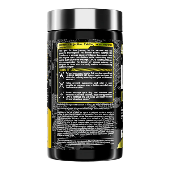 LIPO-6 INTENSE UC 60 CAPS BY NUTREX RESEARCH