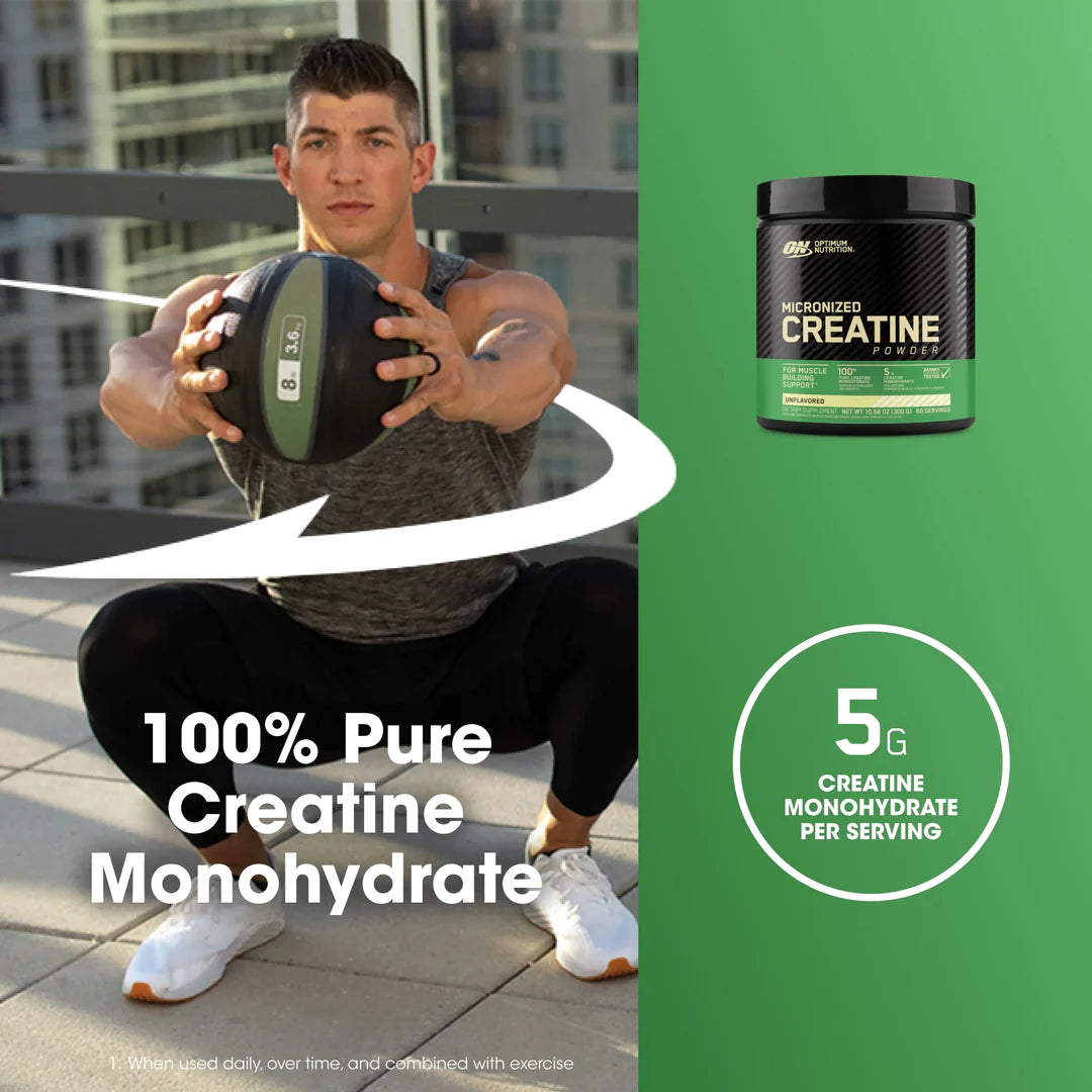 OPTIMUM NUTRITION MICRONIED CREATINE 60 SERVINGS