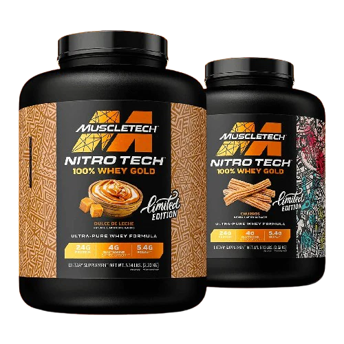 NITROTECH WHEY GOLD LIMITED EDITION 5.03LBS 69 SERVINGS BY MUSCLETECH