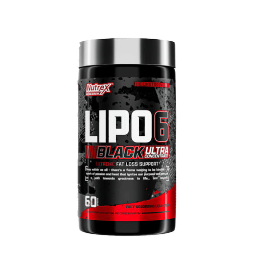 LIPO 6 BLACK ULTRA CONCENTRATE BY NUTREX RESEARCH 60 TABS