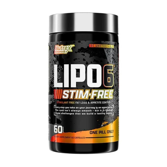 LIPO 6 BLACK STIM FREE UC 60 CAPS BY NUTREX RESEARCH