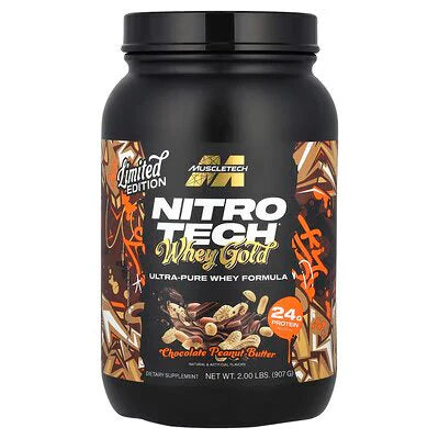 NITROTECH WHEY GOLD LIMITED EDITION 2LBS 30 SERVINGS BY MUSCLETECH