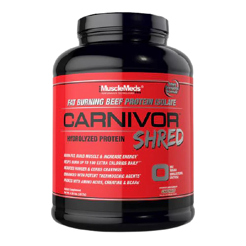 CARNIVOR SHRED 4.5LBS 56 SERVINGS BY MUSCLEMEDS