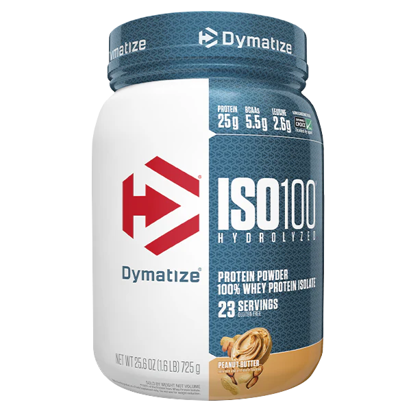 ISO100 HYDROLYZED WHEY PROTEIN 1.43LBS 20 SERVINGS BY DYMATIZE NUTRITION