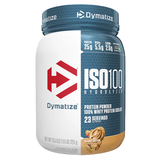 ISO100 HYDROLYZED WHEY PROTEIN 1.43LBS 20 SERVINGS BY DYMATIZE NUTRITION