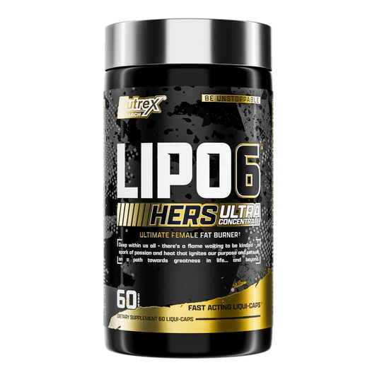 LIPO 6 BLACK HERS UC 60 CAPS BY NUTREX RESEARCH