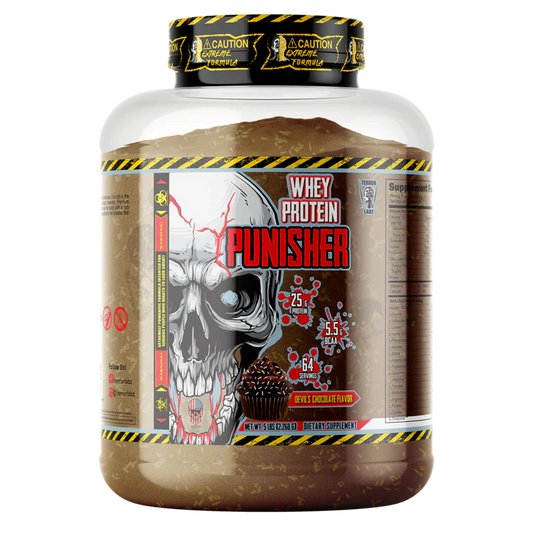 PUNISHER WHEY PROTEIN 5LBS 64 SERVINGS BY TERROR LABZ
