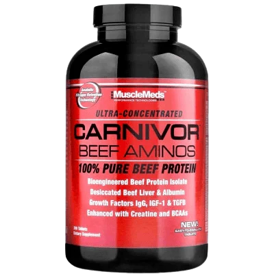 BEEF AMINOS 300 TABS BY CARNIVOR