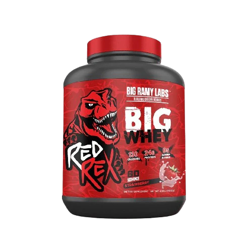 RED REX BIG WHEY 4.5LBS 60 SERVINGS BY BIG RAMY LABS