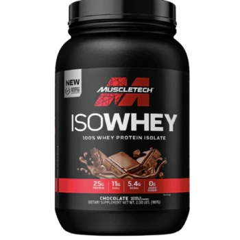 ISOWHEY 100% WHEY PROTEIN ISOLATE 2LBS 29 SERVINGS BY MUSCLETECH